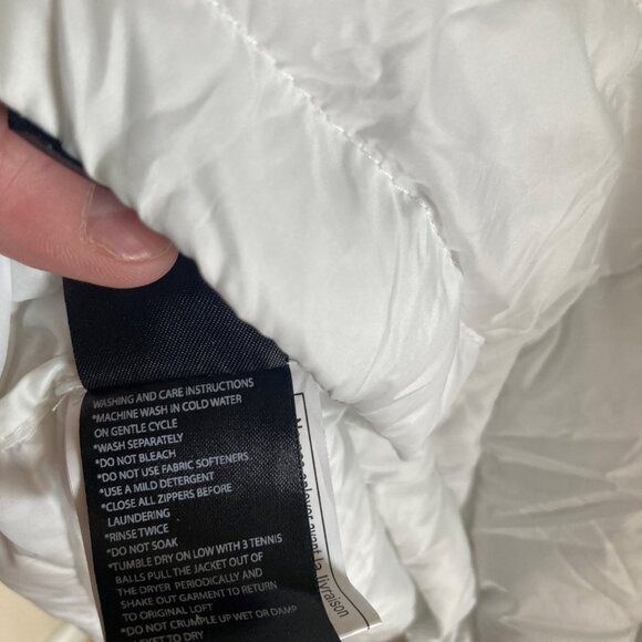 Women's Lole Weightless Down Jacket - Luxe White - Size XL- NWT - Picture 9 of 13